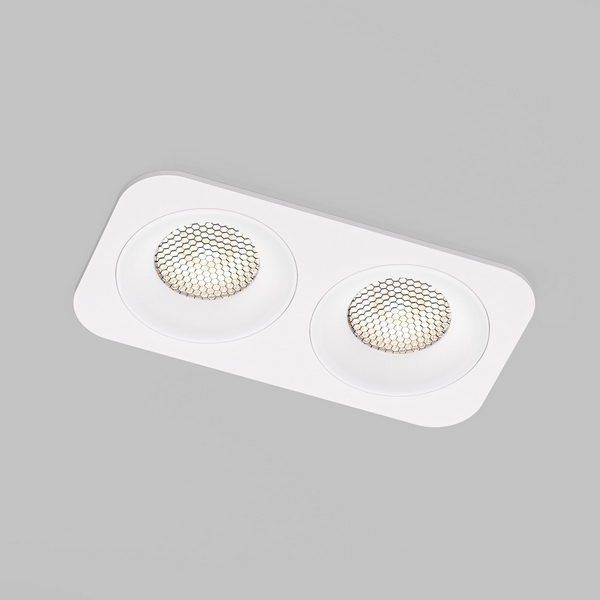 Изображение товара Встроенный светодиодный светильник IP44 Elektrostandard Tetro 15277/LED 20W 4000K белый