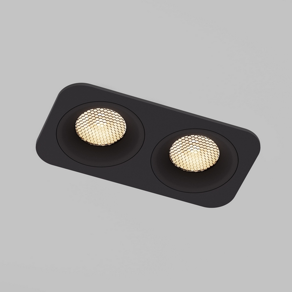 

Светильник встраиваемый светодиодный IP44 Elektrostandard Tetro 15277/LED 20W 3000K черный IP44, Tetro 15277/LED