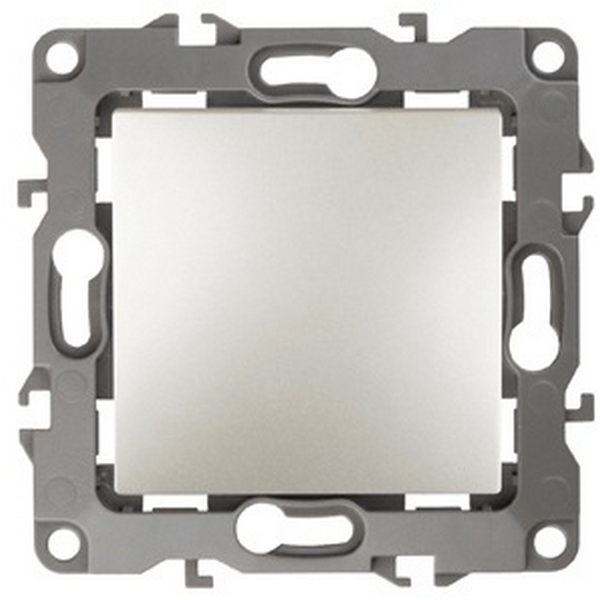 

Выключатель встраиваемый одноклавишный (перламутровый) ЭРА 12-1001-15, 12-1001-15