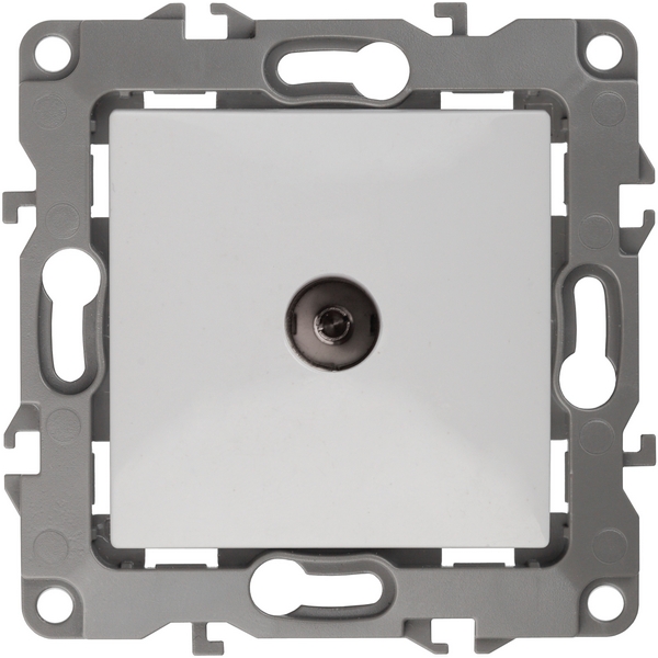 

ТВ-розетка встраиваемая (белый) ЭРА 12-3101-01, 12-3101-01