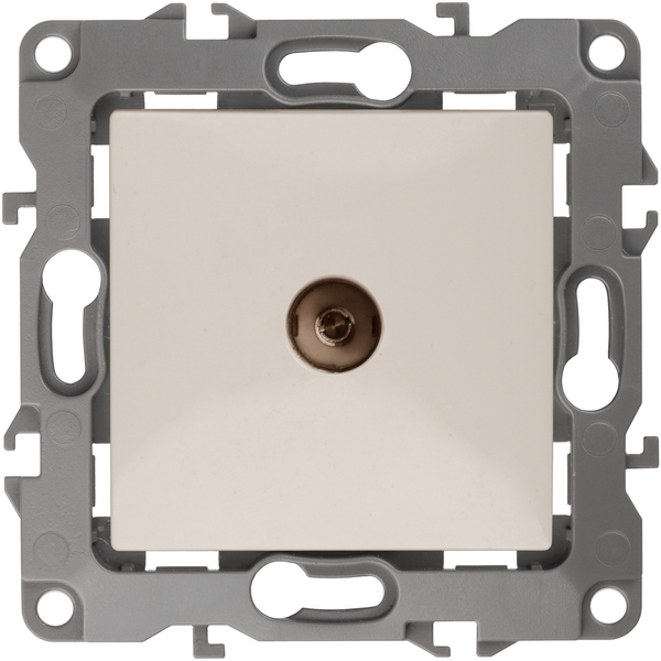 

ТВ-розетка встраиваемая (слоновая кость) ЭРА 12-3101-02, 12-3101-02