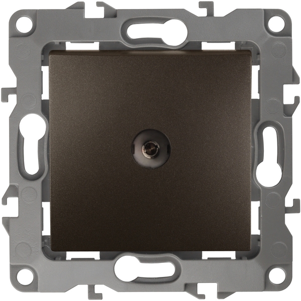 

ТВ-розетка встраиваемая (бронза) ЭРА 12-3101-13, 12-3101-13