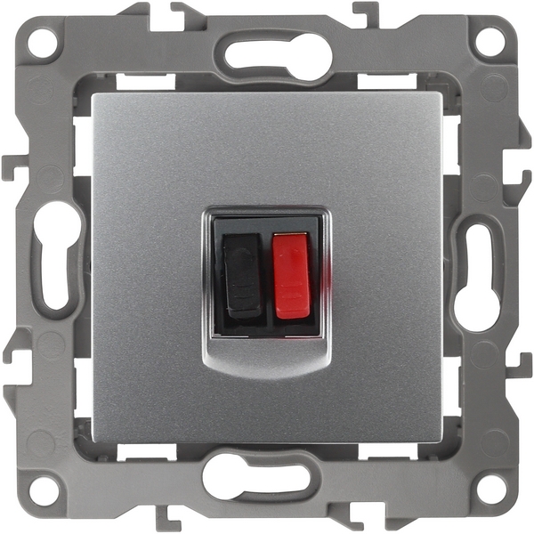 

Акустическая розетка (алюминий) ЭРА 12-3111-03, 12-3111-03