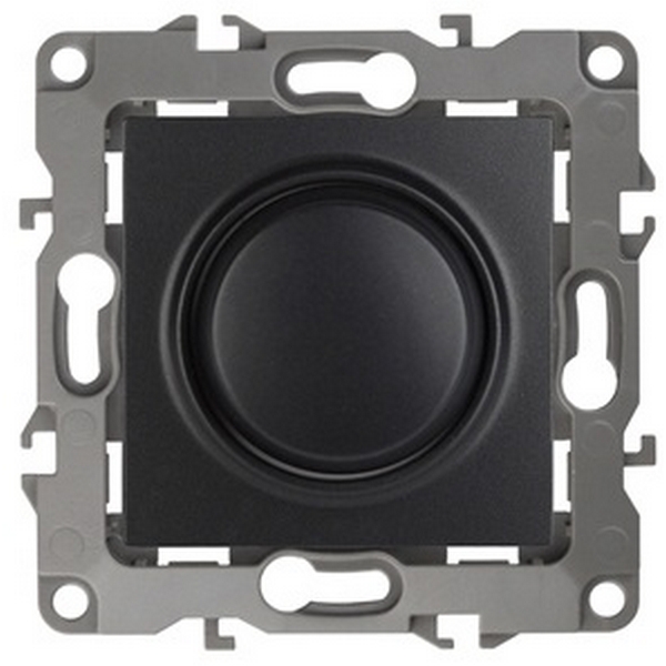 

Диммер встраиваемый (антрацит) ЭРА 12-4101-05, Черный, 12-4101-05