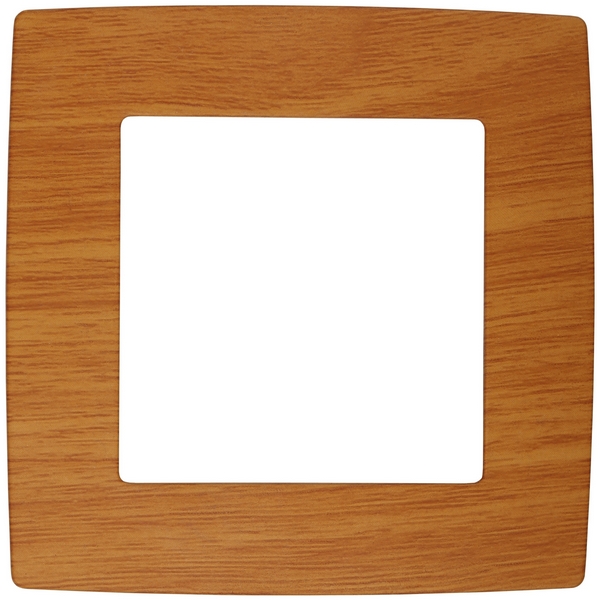 

Рамка на 1 пост (ольха) ЭРА 12-5001-07, Древесный, 12-5001-07