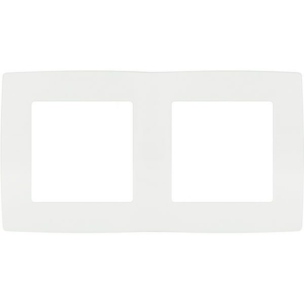 

Рамка на 2 поста (белый матовый) ЭРА 12-5002-01М, 12-5002-01М
