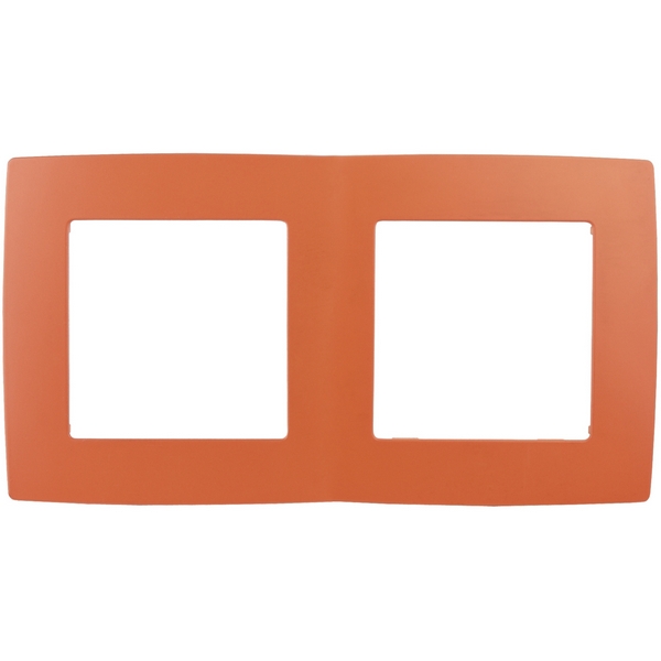 

Рамка на 2 поста (оранжевый) ЭРА 12-5002-22, 12-5002-22