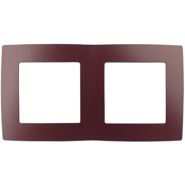 

Рамка на 2 поста (бордовый) ЭРА 12-5002-25, 12-5002-25