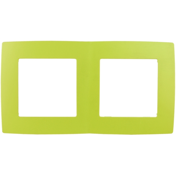 

Рамка на 2 поста (лайм) ЭРА 12-5002-26, Салатовый, 12-5002-26