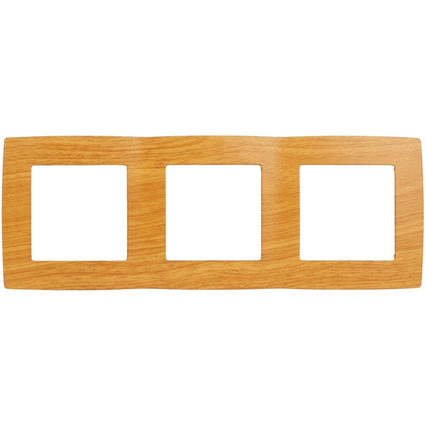 

Рамка на 3 поста (ольха) ЭРА 12-5003-07, Древесный, 12-5003-07
