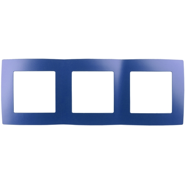 

Рамка на 3 поста (ультрамарин) ЭРА 12-5003-29, Синий, 12-5003-29