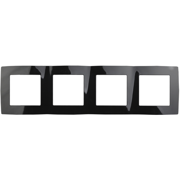 

Рамка на 4 поста (черный) ЭРА 12-5004-06, 12-5004-06