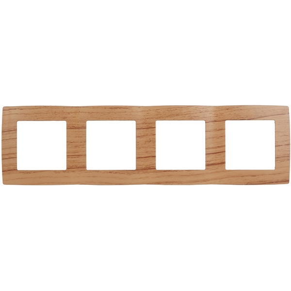 

Рамка на 4 поста (дуб) ЭРА 12-5004-09, 12-5004-09