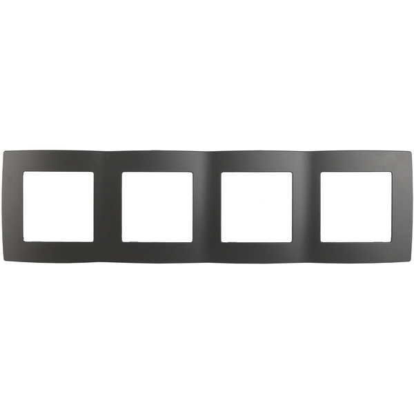 

Рамка на 4 поста (графит) ЭРА 12-5004-12, 12-5004-12