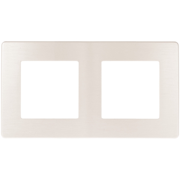 

Рамка на 2 поста (перламутровый) ЭРА 12-5102-15, 12-5102-15