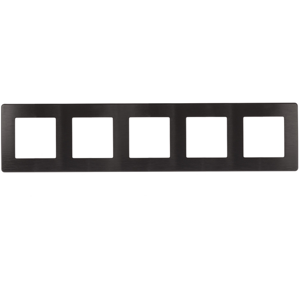 

Рамка на 5 постов (антрацит) ЭРА 12-5105-05, Черный, 12-5105-05