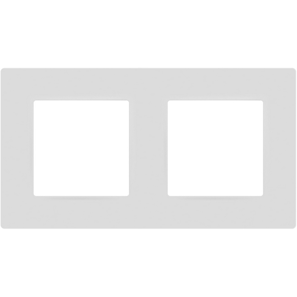 

Рамка на 2 поста (белый матовый) ЭРА 12-5202-01М, 12-5202-01М