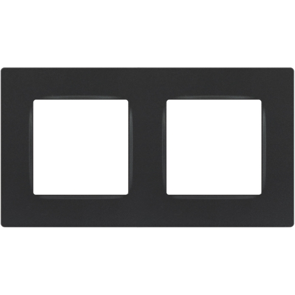 

Рамка на 2 поста (графит) ЭРА 12-5202-12, 12-5202-12