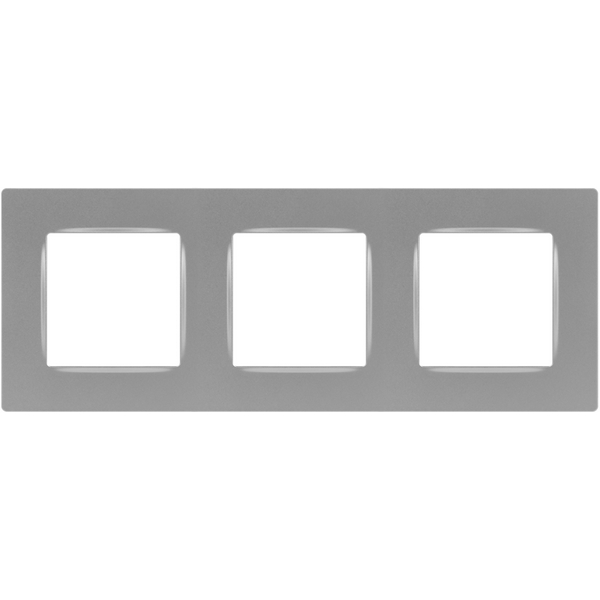 Изображение товара Рамка на 3 поста ЭРА 12-5203-03 из алюминия для светильников и выключателей