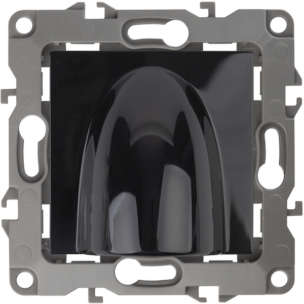 Изображение товара Вывод кабеля встраиваемый ЭРА 12-6003-06 черный