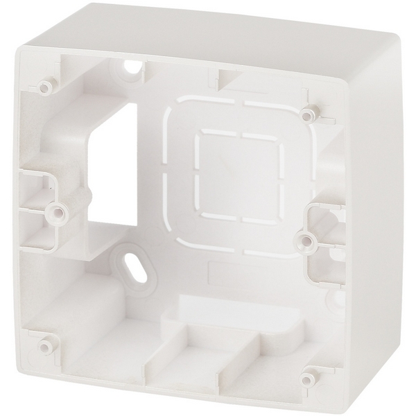 

Коробка для накладного монтажа на 1 пост (перламутровый) ЭРА 12-6101-15, 12-6101-15