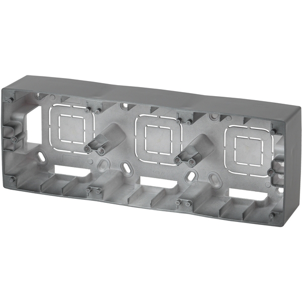 

Коробка для накладного монтажа на 3 поста (графит) ЭРА 12-6103-12, 12-6103-12