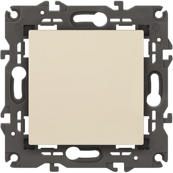 

Выключатель встраиваемый одноклавишный (слоновая кость) ЭРА 14-1101-02, 14-1101-02