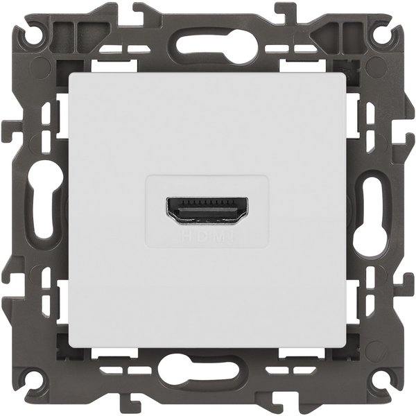 

Розетка HDMI (белый матовый) ЭРА 14-3114-01М, 14-3114-01М