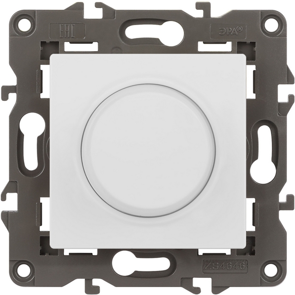 

Диммер встраиваемый (белый матовый) ЭРА 14-4101-01М, 14-4101-01М