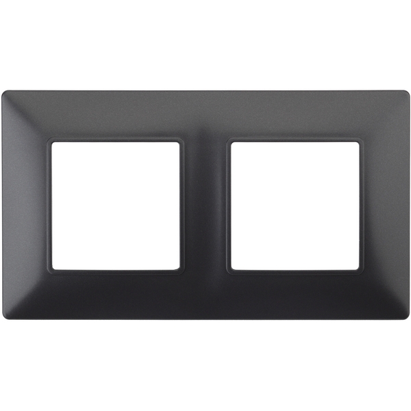 

Рамка на 2 поста (антрацит) ЭРА 14-5002-05, Черный, 14-5002-05