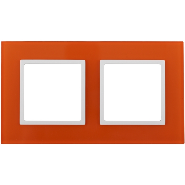 

Рамка на 2 поста (оранжевый, белый) ЭРА 14-5102-22, Белый;оранжевый, 14-5102-22