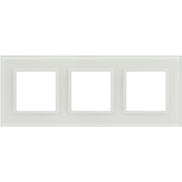 

Рамка на 3 поста (белый матовый) ЭРА 14-5103-01М, 14-5103-01М