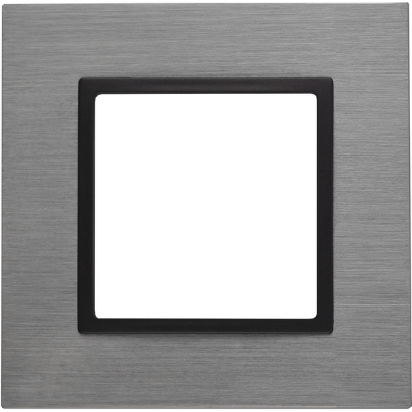 

Рамка на 1 пост (титан, антрацит) ЭРА 14-5201-42, Черный;серый, 14-5201-42