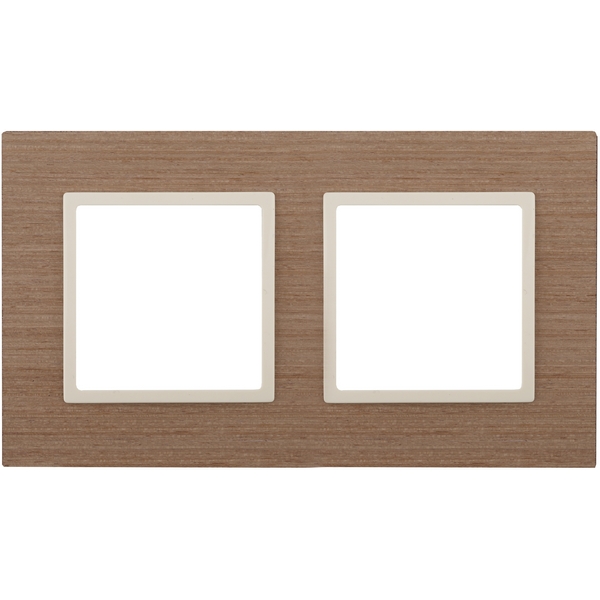 

Рамка на 2 поста (ясень, слоновая кость) ЭРА 14-5302-07, Слоновая кость;ясень, 14-5302-07