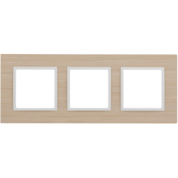 Изображение товара Рамка на 3 поста ЭРА 14-5303-01 беленый дуб и белый