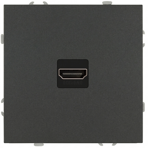 Изображение товара Розетка HDMI (графит) ЭРА 15-3114-06