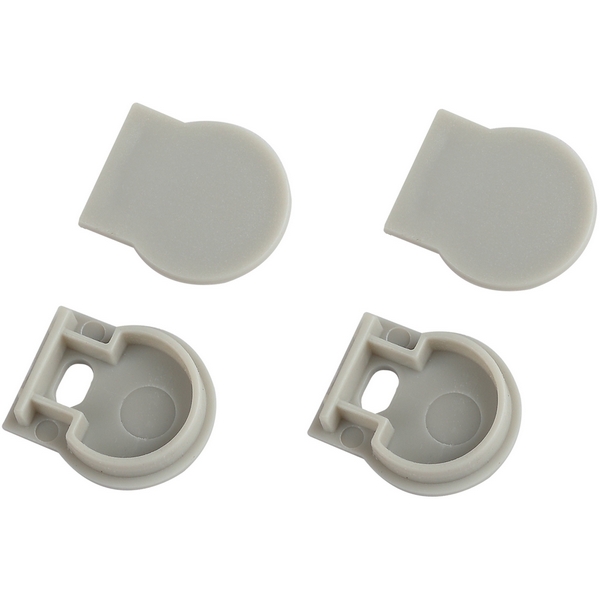 Изображение товара Набор заглушек для профиля 4 шт ЭРА 1520-3 монтажные заглушки