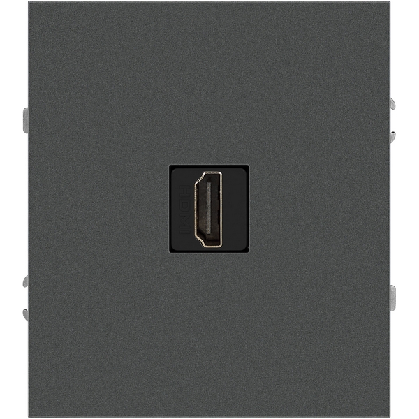 Изображение товара Розетка HDMI (графит) ЭРА 16-3114-06