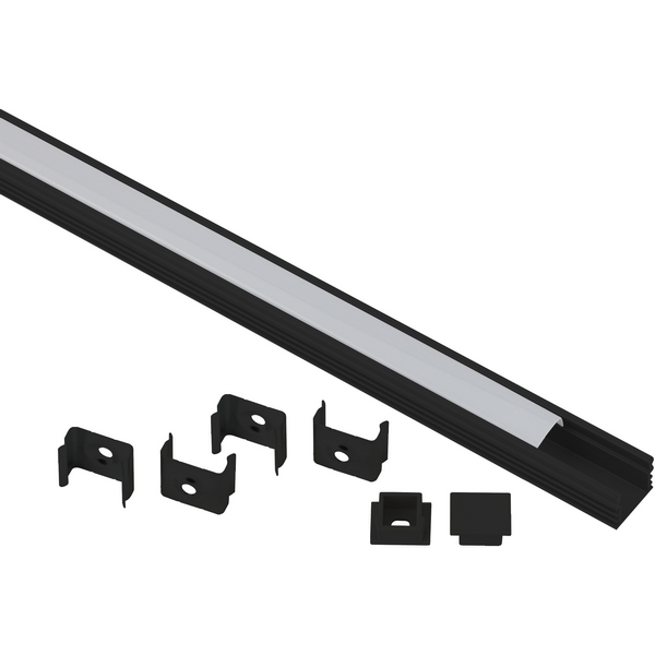 Изображение товара Комплект накладного анодированного профиля для светодиодной ленты ЭРА 1612B