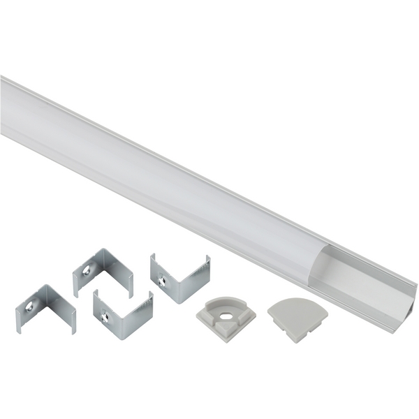 Изображение товара Угловой анодированный профиль ЭРА 1616R для светодиодной ленты 200 см