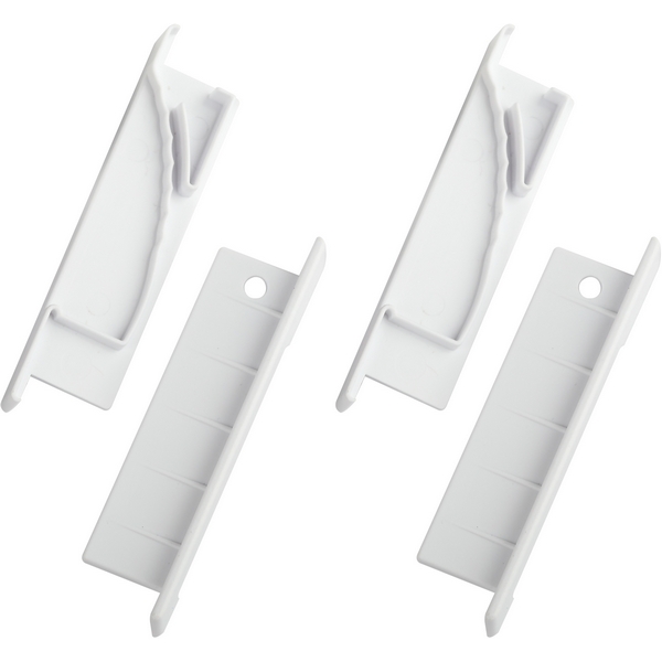 Изображение товара Набор заглушек для профиля 4 шт. ЭРА 6814-3