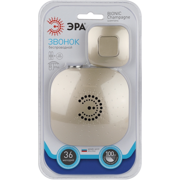 Изображение товара Беспроводной дверной звонок ЭРА 90697 шамань качественная работа дизайн