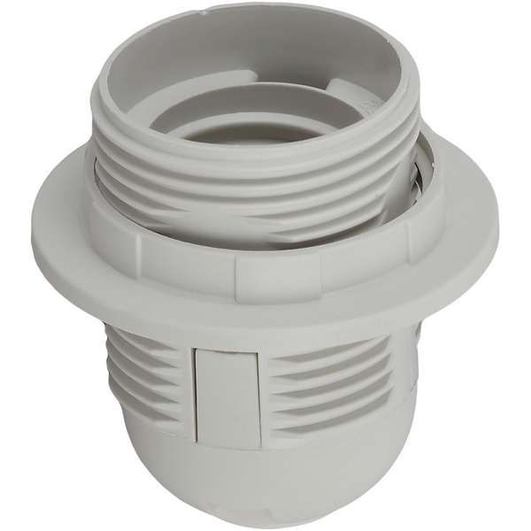 Изображение товара Патрон Е27 с кольцом ЭРА PTR/KOL-E27-PLA-WH ACS PTR/KOL-E27-PLA-WH