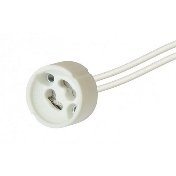 Изображение товара Патрон GU10 для галогенных ламп ЭРА PTR/P-GU10-CER-WH ACS PTR/P-GU10-CER-WH