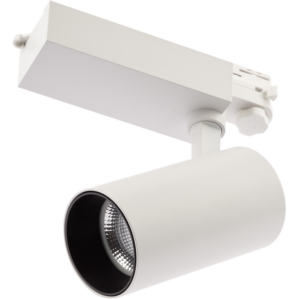 

Трековый светильник LED трехфазный 220V узкий 3000K белый Б0049773 ЭРА SТR-30-36-30K-W30, SТR-30-36-30K-W30