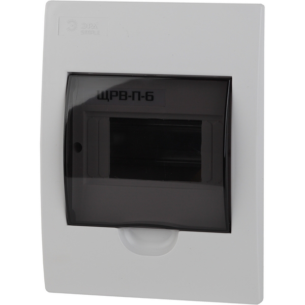 

Распределительный щит пластиковый встраиваемый ЭРА BOXF06, Белый;прозрачный, BOXF06