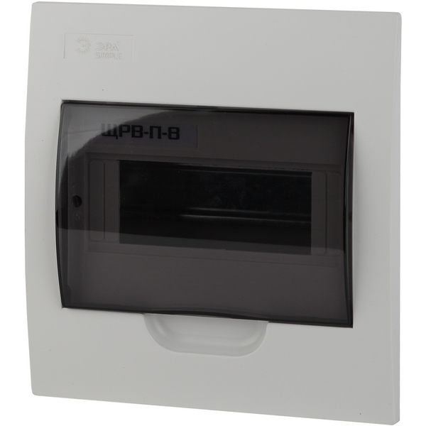 

Распределительный щит пластиковый встраиваемый ЭРА BOXF08, Белый;прозрачный, BOXF08