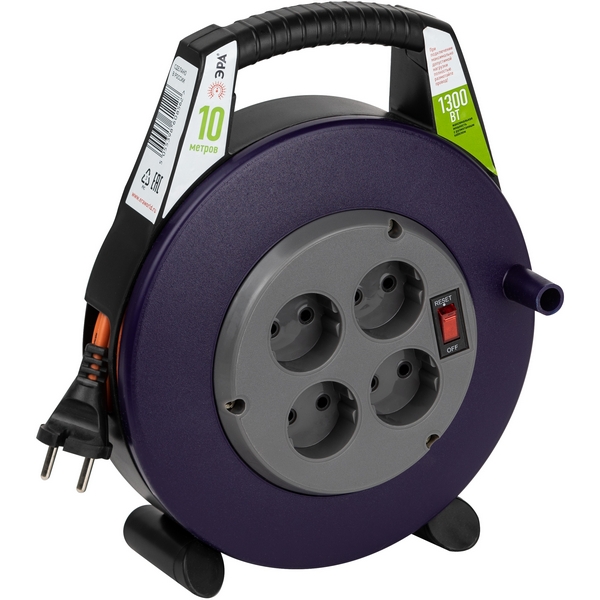 

Удлинитель 4-х местный без заземления 10 метров в закрытом корпусе ЭРА BPx-4-2x0,75-10m, BPx-4-2x0,75-10m