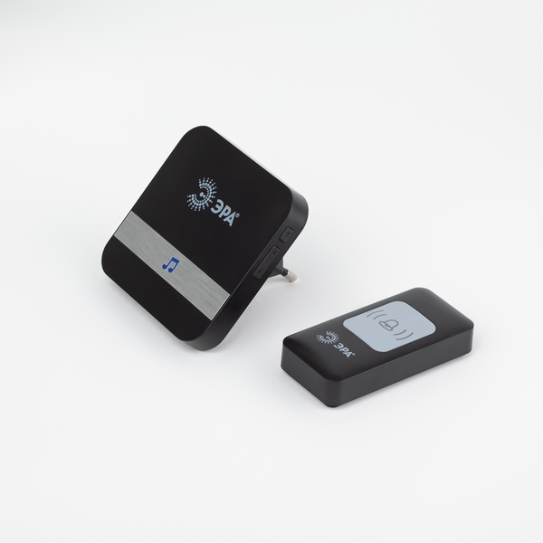 

Звонок дверной беспроводной ЭРА C94, Черный, C94