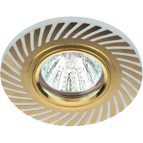 

Точечный светильник ЭРА DK LD39 WH/GD /1, Золото, DK LD39 WH/GD /1